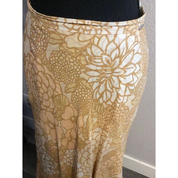 Geiger Collections Austria Size 38 100% Silk skirt Top Set Floral US 8 - Picture 5 of 12